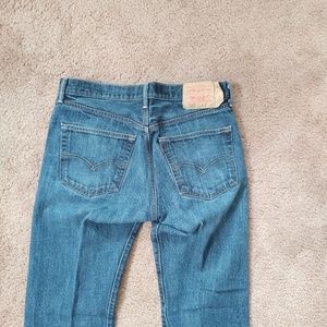 Men's Levis 501 Button Fly Jeans / 34/30